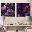 Faison - Ensemble de 2 collages floraux carrés-101847631-101847634