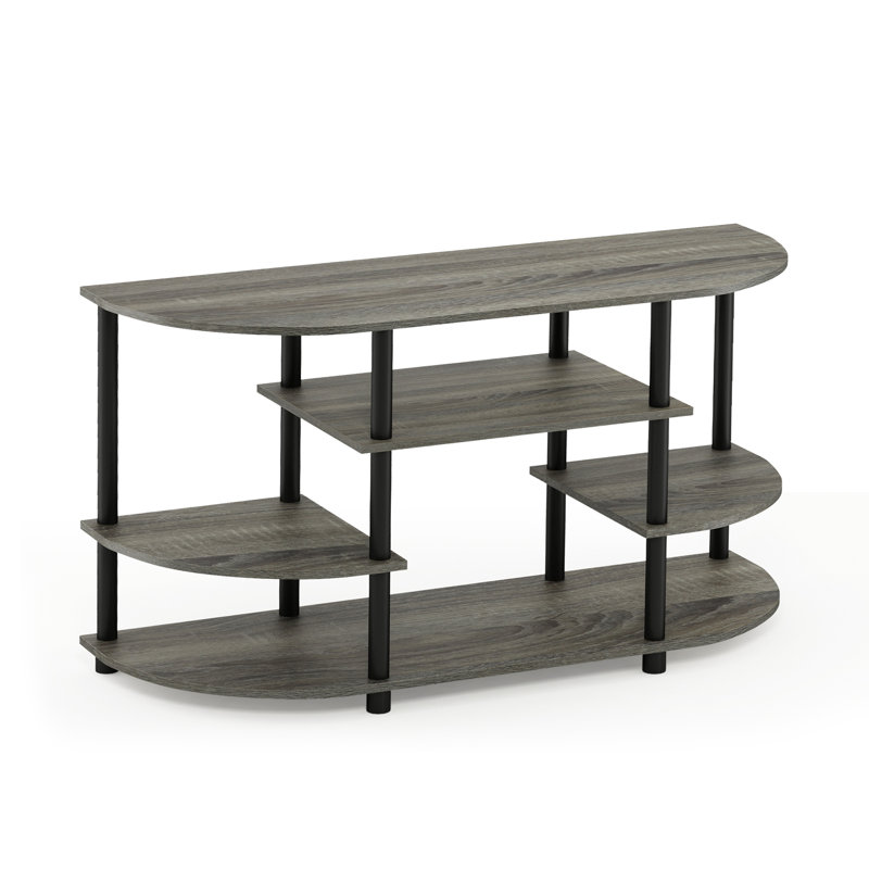 Bernando TV Stand for TVs up to 48", French Oak Grey/Black