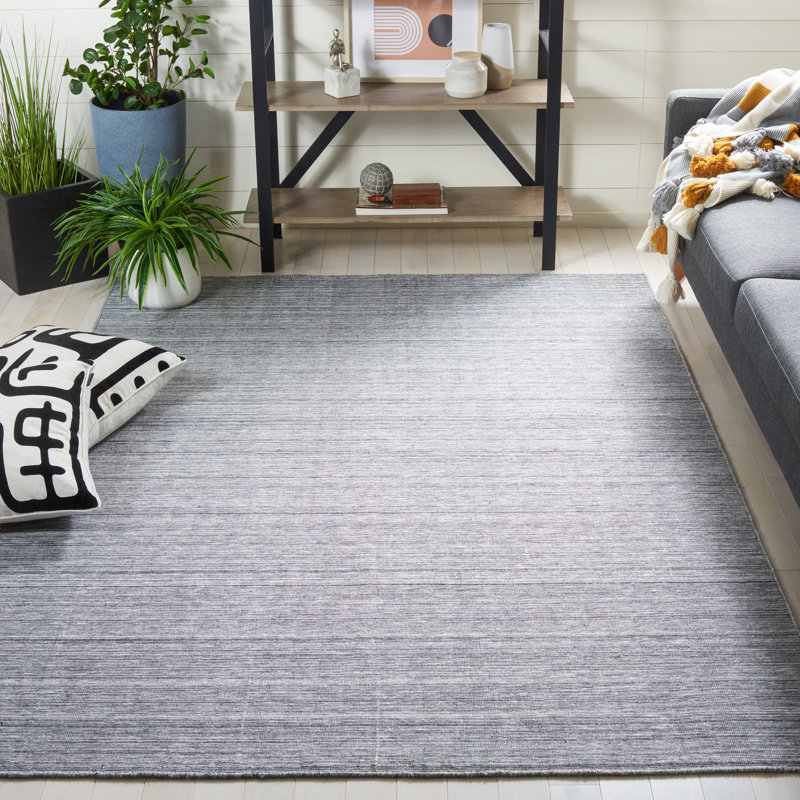 Trayquan Flat Weave Performance Geometric Rug, Rectangle 5' x 8'