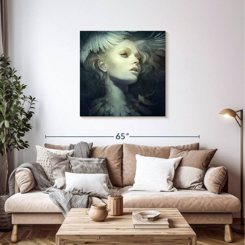 Lady Fly, 36" H x 36" W
