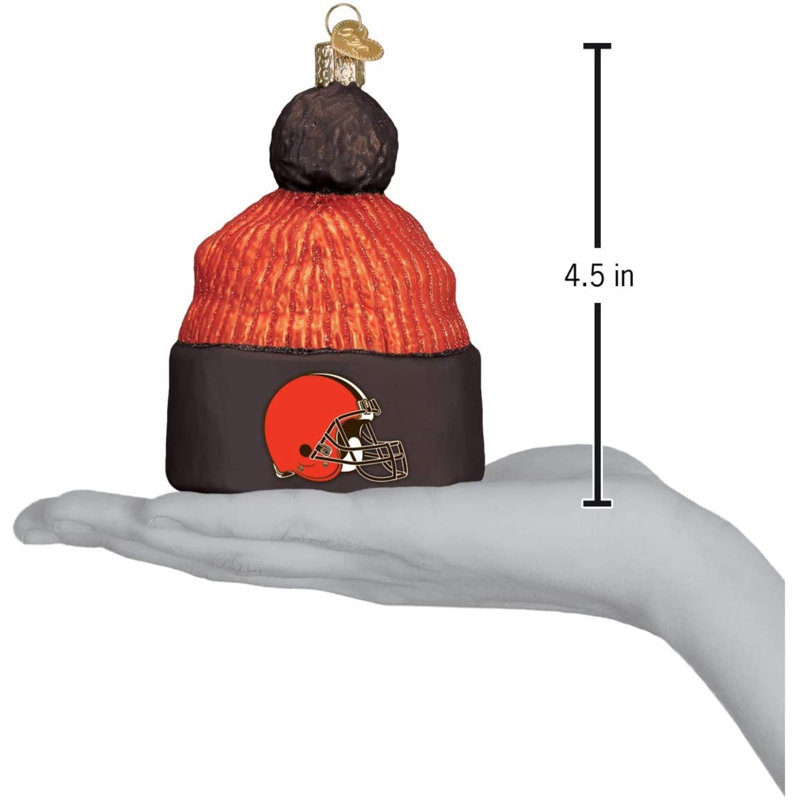 Ornement suspendu NFL Beanie, Cleveland Browns