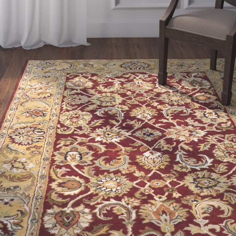 Alger Classic Hand Tufted Wool Oriental Rug, Rectangle 9'6" x 13'6"