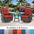 Carolina 24" X 22" Outdoor Furniture Replacement Cushions-123628620-123628615