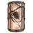 Jalyna Steel Flush Mounted Sconce