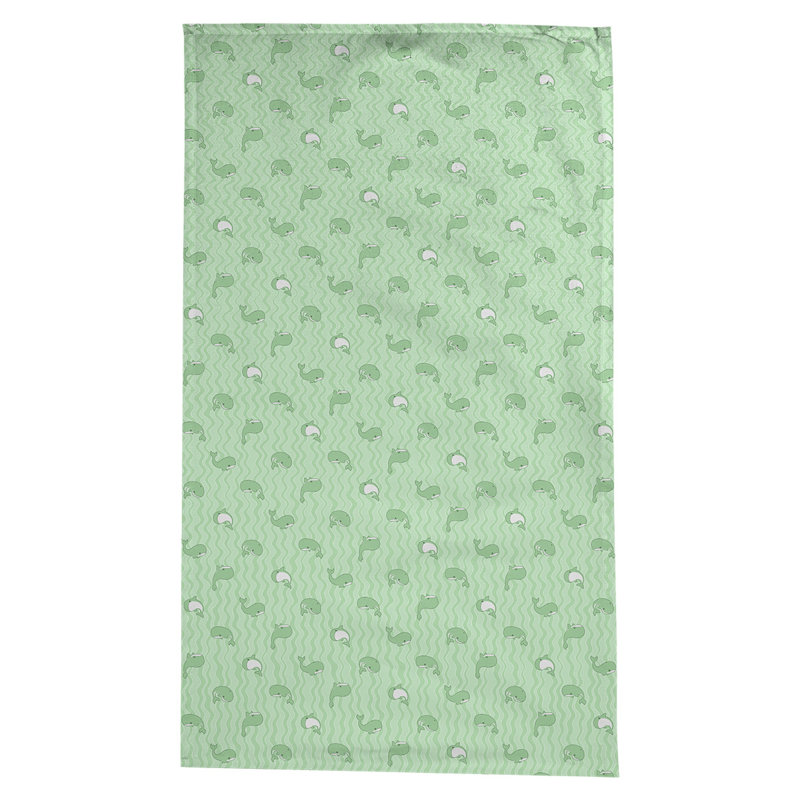 Nappe géométrique en coton à motif géométrique 100% avicia, Vert