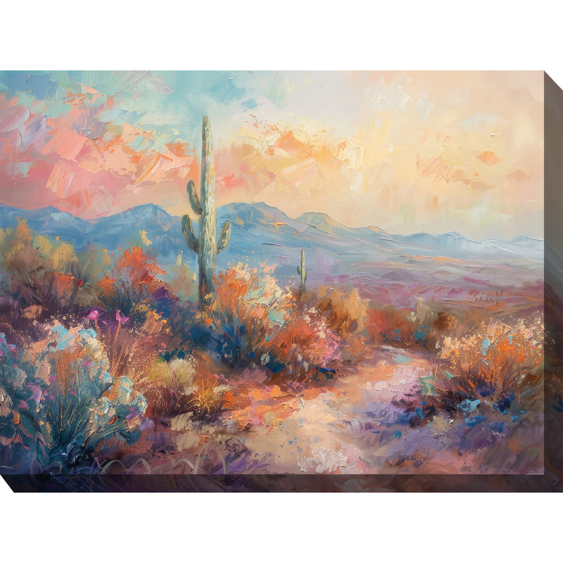 Art sur toile Desert Glow
