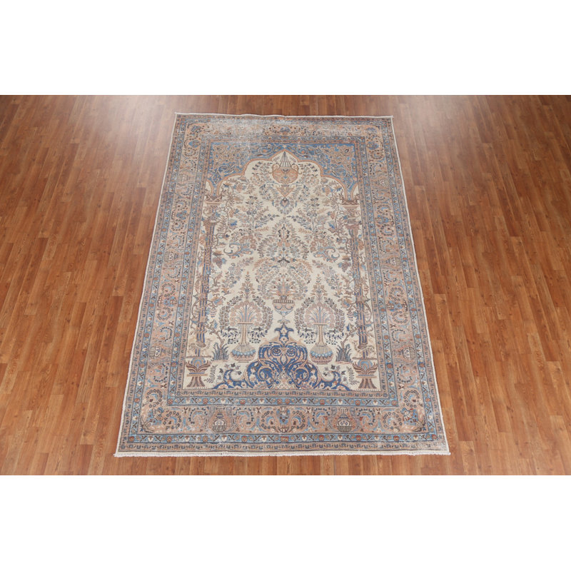 Tapis traditionnel floral 6 x 9