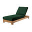 2 Pacific Teak Outdoor Chaise Loungers-1215461701