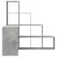 Corner Desk 101.5 X 149.5 X 149.5 Cm Engineered Wood-298323996