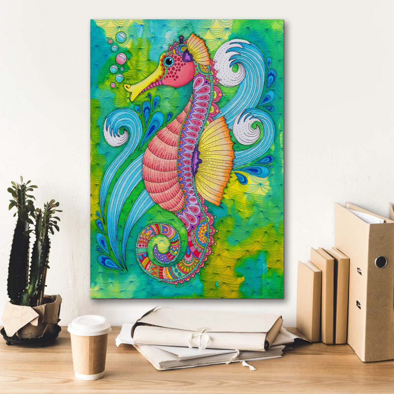 Art mural sur toile Beachcrest Home ™ «Tropical Paradise 26» par Hello Angel, H 26 po x l 18 po x P 0,75 po