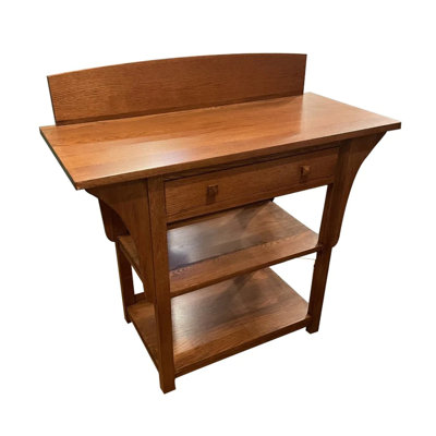 Abdas 42'' Solid Wood Console Table