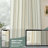 Jeanenia  Farmhouse Vertical Striped Linen Blend Textured Light Filtering Semi Sheer Curtains for Living Room Bedroom 2 Panels-621642588-648277807