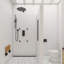Rain Fixed Shower Head 1.8 GPM GPM