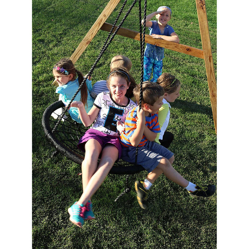 M&M Sales Enterprises Inc Fabric Swing Seat with
