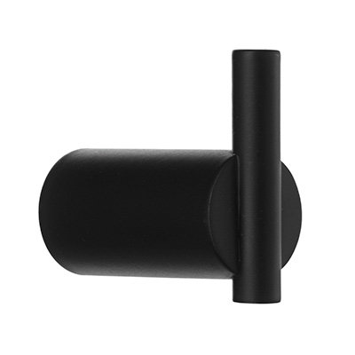 Single hook black- wood screw included 