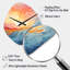 Horloge murale Bold Pastel Sunset I - forme unique-106198401
