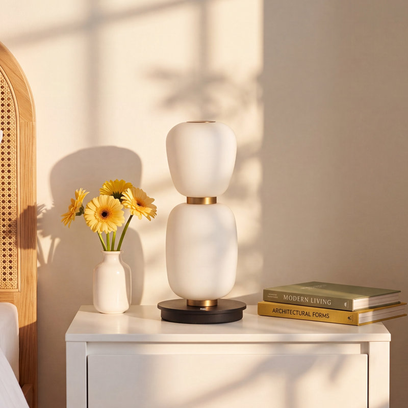 Kace Double Stack Table Lamp