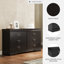 Commode double 6 tiroirs Amaaima