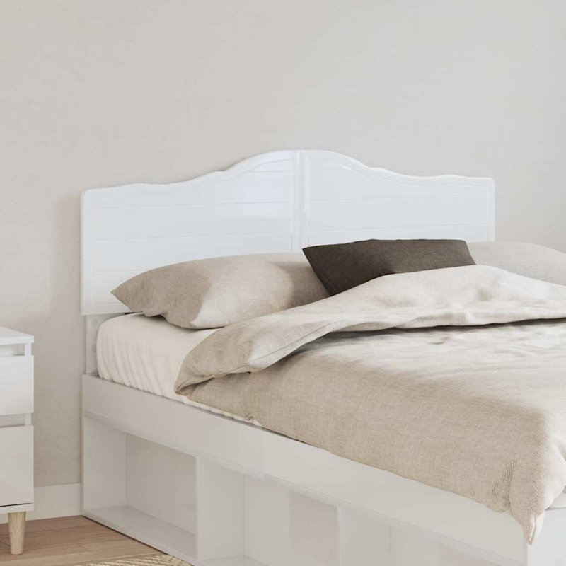 Headboard, EU Double - 135 x 200 cm, Gloss White
