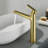 Bathroom Faucet 1 Hole Bathroom Sink Faucet Waterfall Vanity Faucet Single Handle Bathroom Sink Modern-125529147