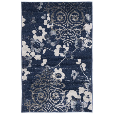 Mehl Performance Floral Rug