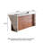 78.74"Open-style kitchen island table with integrated functionality-671840119