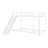 Metal Bunk Bed With Slide And Guardrails-529470371-529470366