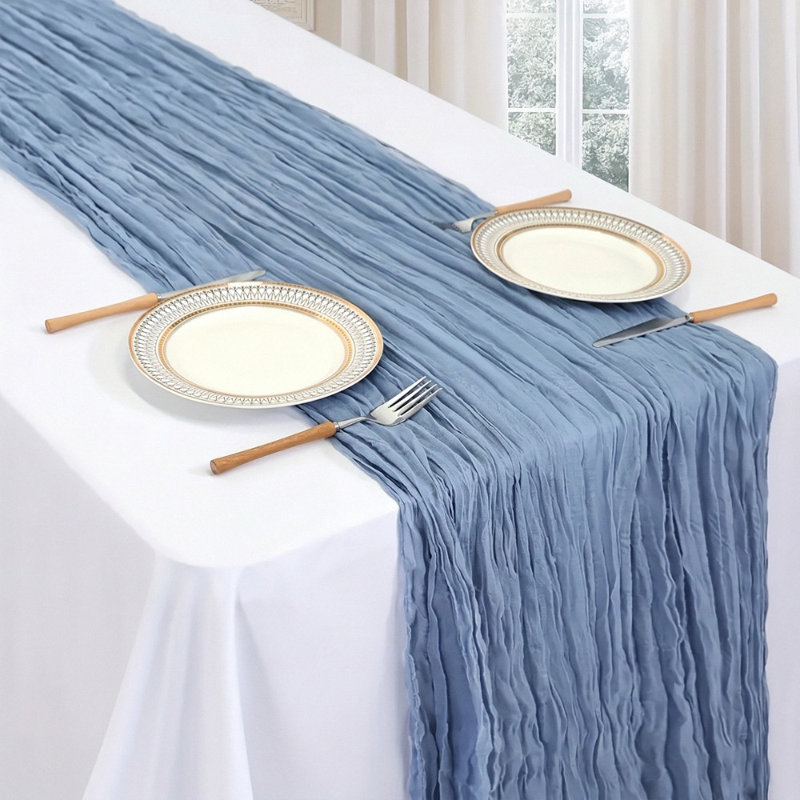 Chemin de table Dusty Blue