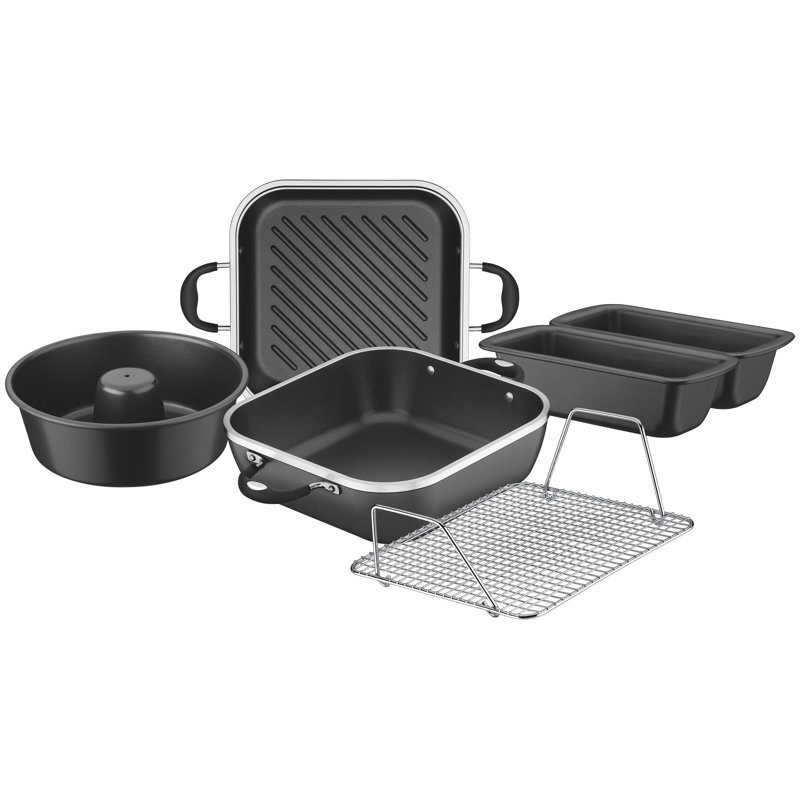 Lyon 6 - Piece Aluminum Cookware Set