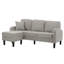 3 Seater Cotton Blend Sofa-231588274