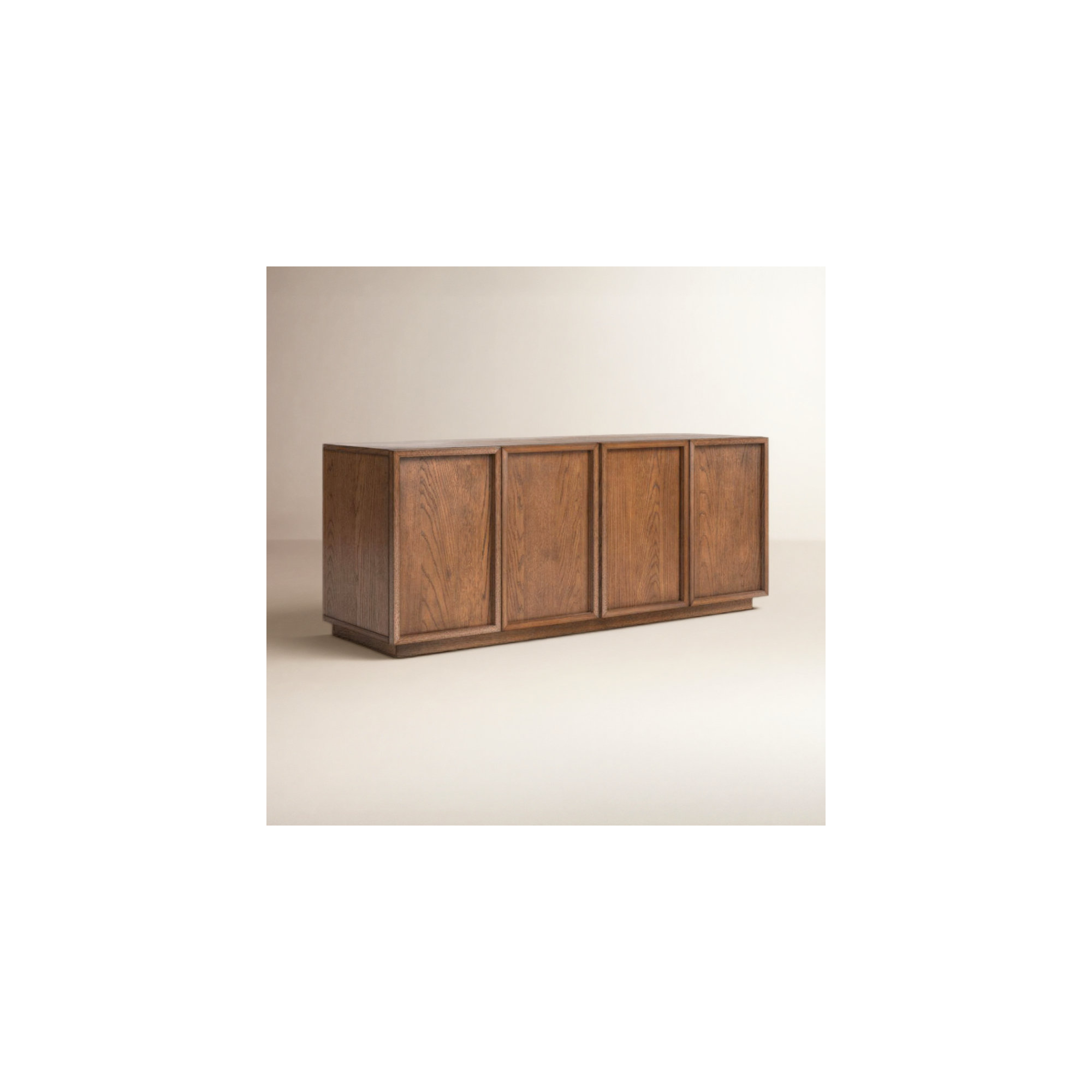 Hudson 58" TV Stand, Medium Oak