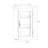 White Solid + Manufactured Wood+Glass Display Cases