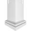 Ensemble de colonnes encastrées carrées classiques en PVC Craftsman Classic-36091380