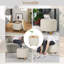 39cm Wide Footstool Ottoman-940675699