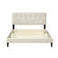 Grand lit tapissier Enable Profondeur, 62,1 largeur, 43,75 hauteur, poids de la tête de charge de 72,73 lb