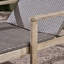 Chaise longue Hampton Wood + Wicker
