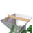 7L Manual Juicer Grinder With Stand,Portable Fruit Crusher With Wheel Stainless Steel Fruit Scratter Pulper For Wine And Cider Pressing