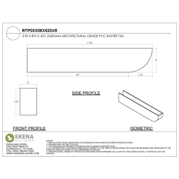 Dimensions du produit