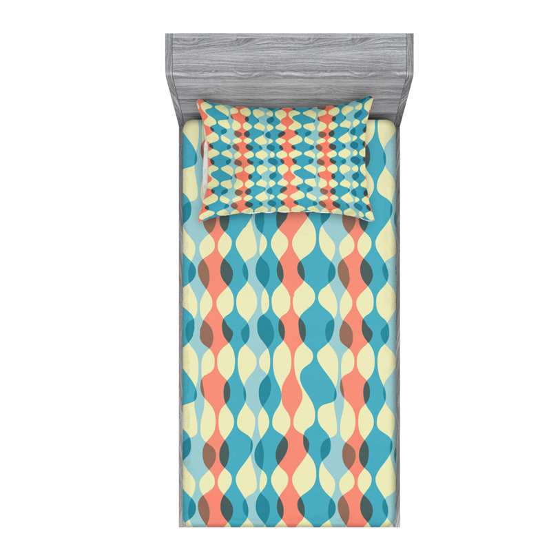 Microfiber Sheet Set, Twin XL Sheet Set with Fitted Sheet