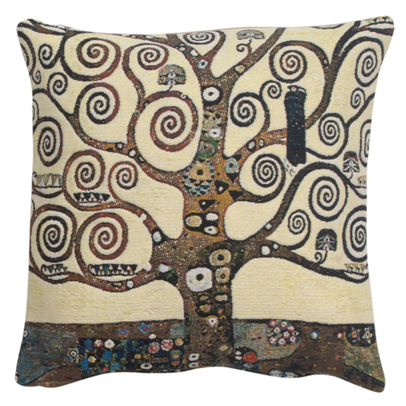 Lebensbaum Cotton Blend Pillow Cover