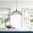 Oxendine 19.75" W 1-Light Woven Metal Pendant