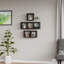 Tablette de rangement décorative en bois massif Kubby 1,1-1896483093