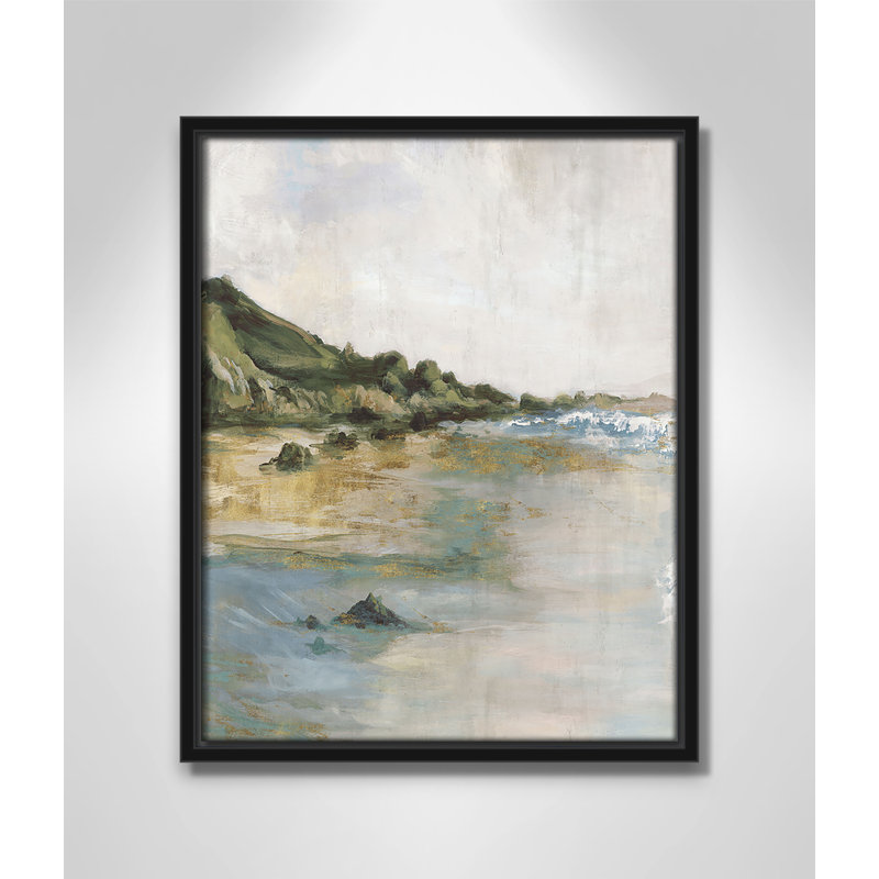 «Cordoba Tide’s Edge» par, Noir, H 15,5 po x l 12,5 po