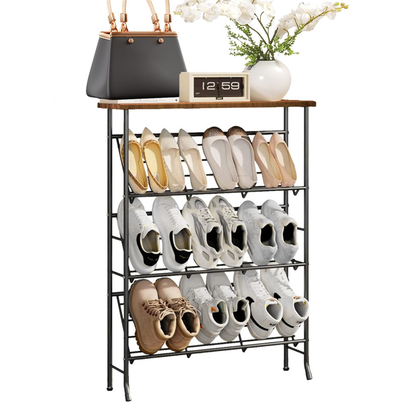 12 Pair Shoe Rack