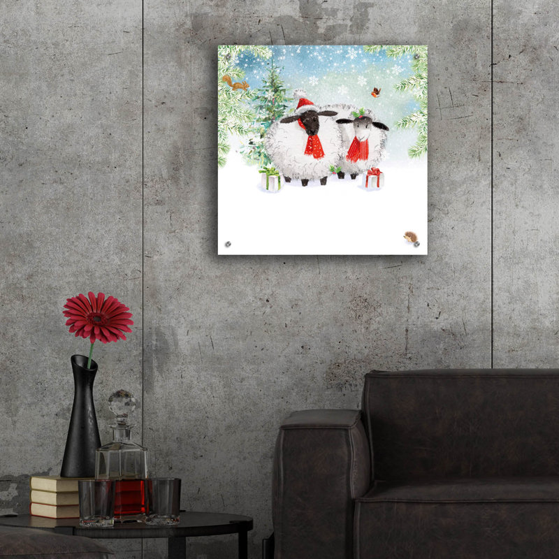  «From Me To Ewe» par Elle Media Group SA, art mural en verre acrylique, 24 po x 24 po, H 24 po x l 24 po