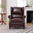 Aimee-Lea 31'' Wide Genuine Leather Recliner-586811042
