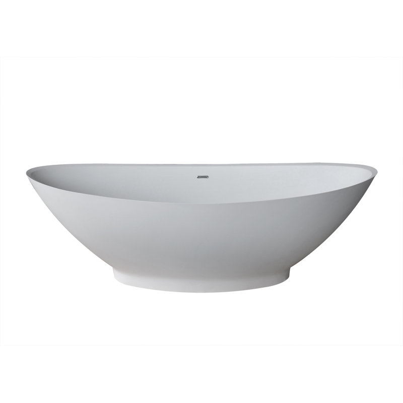 Baignoire de trempage autoportante 74 "x 34" Masoko