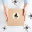 «Thank You Witches Hat», autocollants d'Halloween heureux