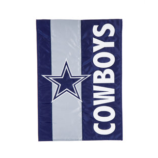 Cowboys and 49ers House Divided Flag Rivalry Banner