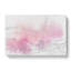 Pink Fog Over The City In Abstract - Wrapped Canvas Print-55337389